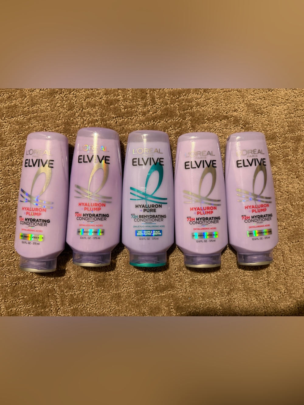 L’Oréal Paris Elvive Hyaluron Conditioner – 5-Pack – NEW
